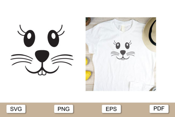 Download Bunny Face SVG File Cute Rabbit Face - Cute Collection