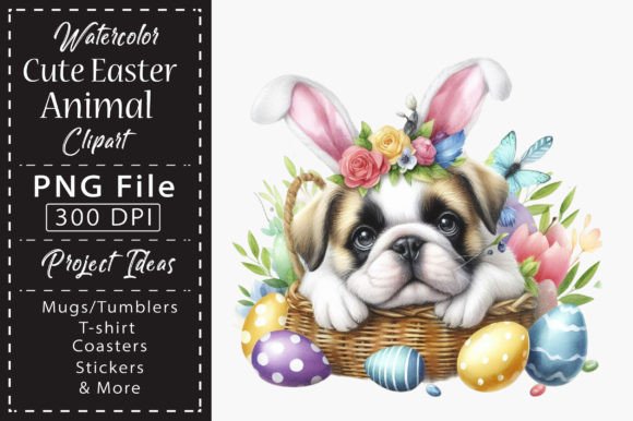Download Watercolor Cute Easter Animal Clipart - Cute Collection