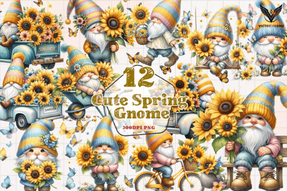 Download Cute Spring Gnome PNG - Cute Collection