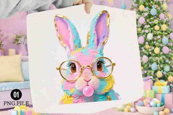 Download Cute Pastel Easter Bunny Png - Cute Collection