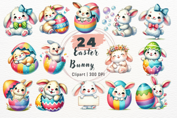 Download Vintage Easter Bunny Clipart PNG - Easter bunny clipart Collection