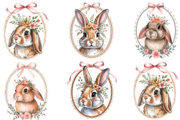 Download Vintage Easter Bunny Clipart Png Easter - Easter bunny clipart Collection