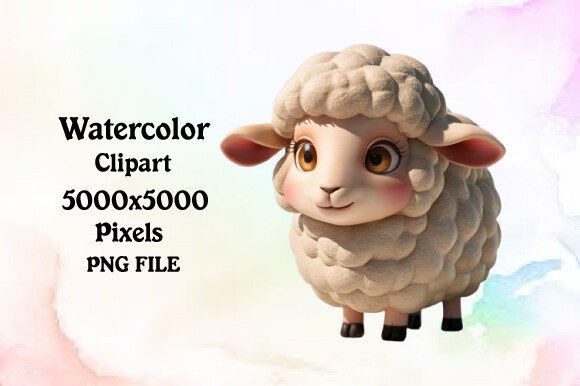 Download Cute Sheep PNG Clipart - Cute Collection