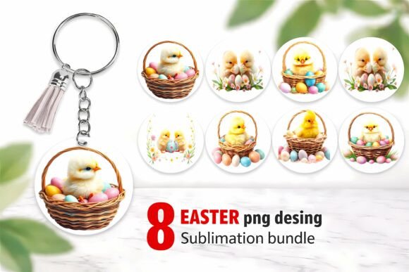Download 8 Easter Chick PNG Bundle – Cute Baby - Cute Collection