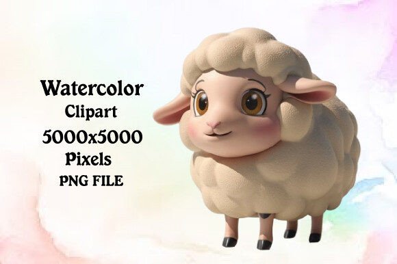 Download Cute Sheep PNG Clipart - Cute Collection