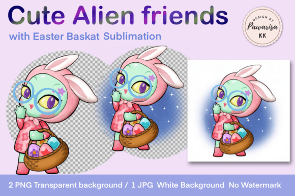 Download Cute Alien &amp; Easter Basket Designs - Cute Collection