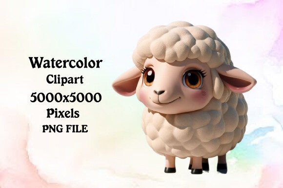 Download Cute Sheep PNG Clipart - Cute Collection
