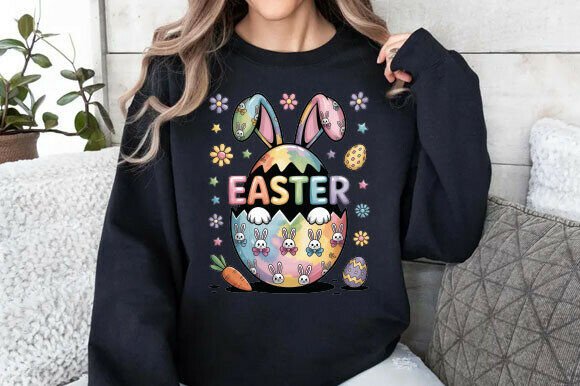Download Easter PNG, Cute Bunny Easter Shirt - Cute Collection