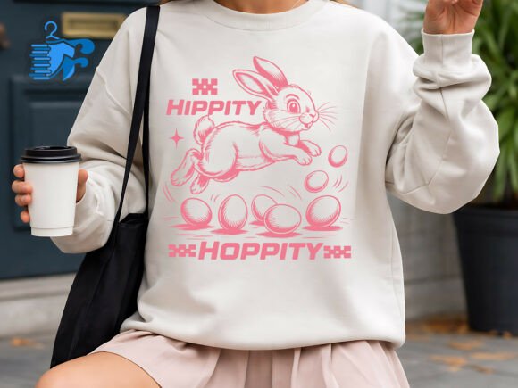 Download Hippity Hoppity Cute Easter Bunny Design - Cute Collection