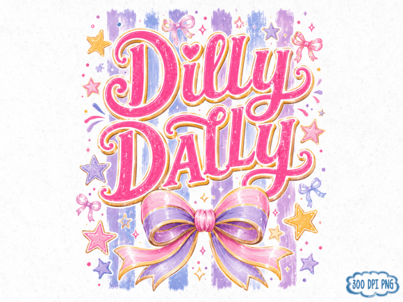 Download Dilly Dally PNG | Cute Coquette Bow Retr - Cute Collection