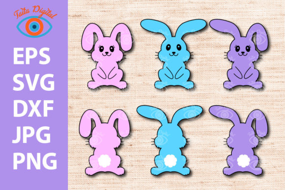 Download Cute Easter Bunny Design - Cute Collection