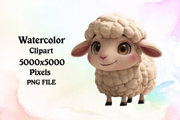 Download Cute Sheep PNG Clipart - Cute Collection