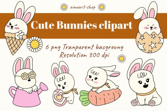 Download Easter Bunny Clipart PNG SVG Sublimation - Easter bunny clipart Collection