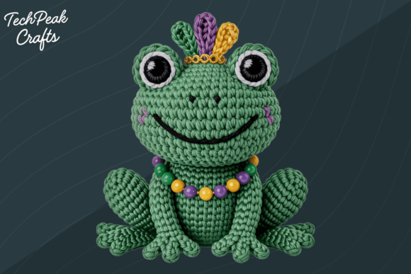 Download Cute Crochet Frog Doll PNG - Cute Collection