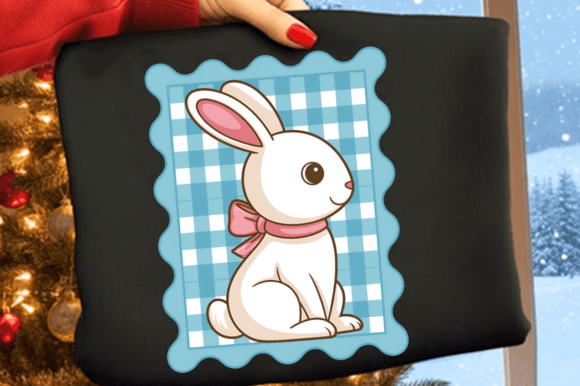 Download Cute Cottage Bunny Easter PNG Clipart De - Cute Collection