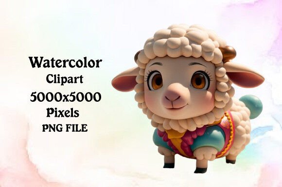 Download Cute Sheep PNG Clipart - Cute Collection