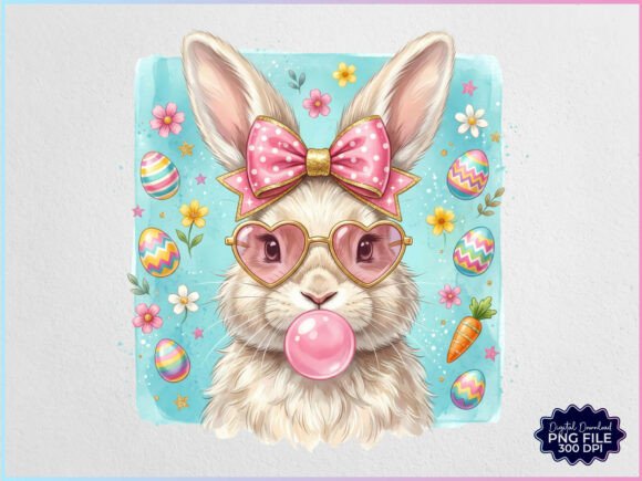 Download Cute Coquette Easter Bunny PNG - Cute Collection