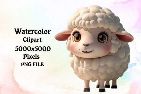 Download Cute Sheep PNG Clipart - Cute Collection