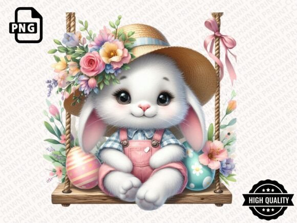 Download Cute Easter Bunny Clipart PNG - Easter bunny clipart Collection